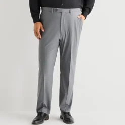 Shaquille O'Neal XLG™ Mens Big and Tall Stretch Fabric Classic Fit Flat Front Suit Pant