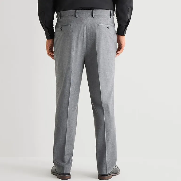 Shaquille O'Neal XLG™ Mens Big and Tall Stretch Fabric Classic Fit Flat Front Suit Pant