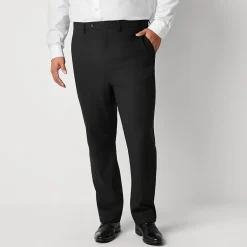 Shaquille O'Neal XLG™ Mens Big and Tall Stretch Fabric Classic Fit Flat Front Suit Pant