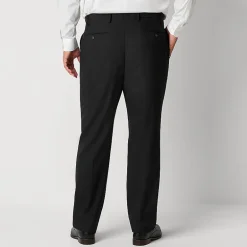Shaquille O'Neal XLG™ Mens Big and Tall Stretch Fabric Classic Fit Flat Front Suit Pant