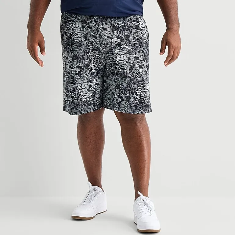 Shaquille O'Neal XLG™ Mens 8" Big Moisture Wicking Workout Shorts