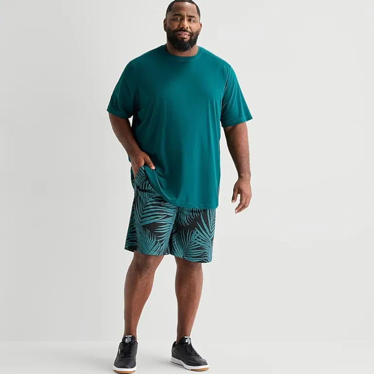 Shaquille O'Neal XLG™ Mens 8" Big Moisture Wicking Workout Shorts