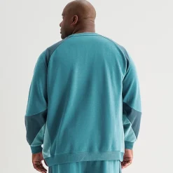 Shaquille O'Neal XLG™ Mens Crew Neck Long Sleeve Big and Tall Sweatshirt