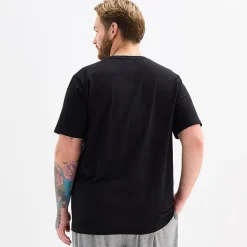 Shaquille O'Neal XLG™ Mens Crew Neck Short Sleeve Big and Tall Pajama Top