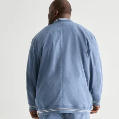 Shaquille O'Neal XLG™ Mens Lightweight Big and Tall Bomber Jacket