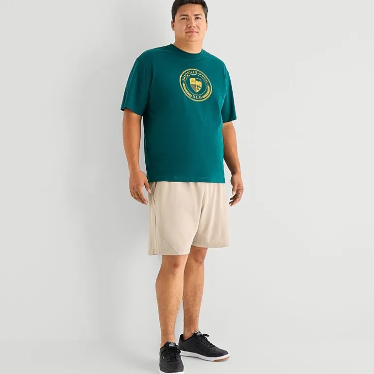 Shaquille O'Neal XLG™ Mens 8" Mid Rise Big and Tall Active Pull-On Short