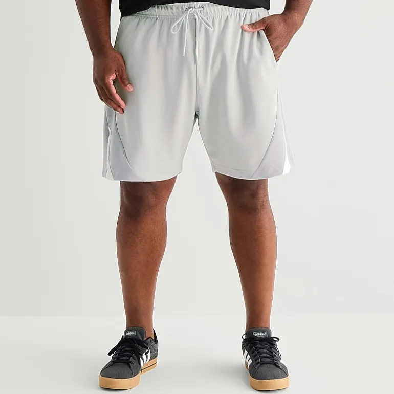 Shaquille O'Neal XLG™ Mens 8" Mid Rise Big and Tall Drawstring Waist Active Pull-On Short