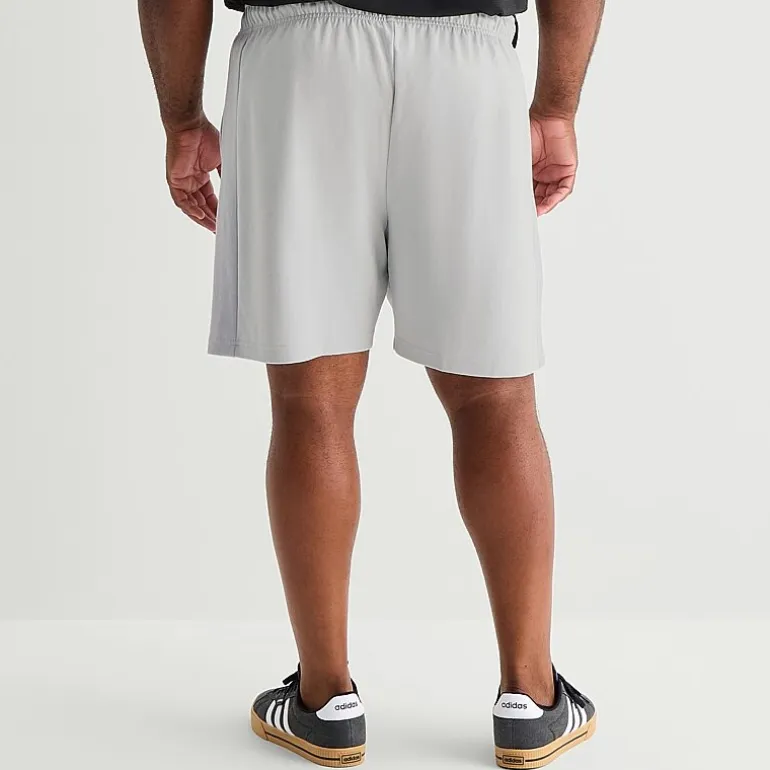 Shaquille O'Neal XLG™ Mens 8" Mid Rise Big and Tall Drawstring Waist Active Pull-On Short