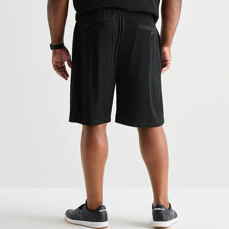 Shaquille O'Neal XLG™ Plisse Mens 10" Big and Tall Pull-On Short