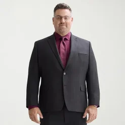 Shaquille O'Neal XLG Stretch Suit Big & Tall Classic Fit Suit Separates