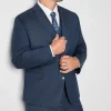 Shaquille O'Neal XLG Texture Stretch Suit Big & Tall Classic Fit Suit Separates