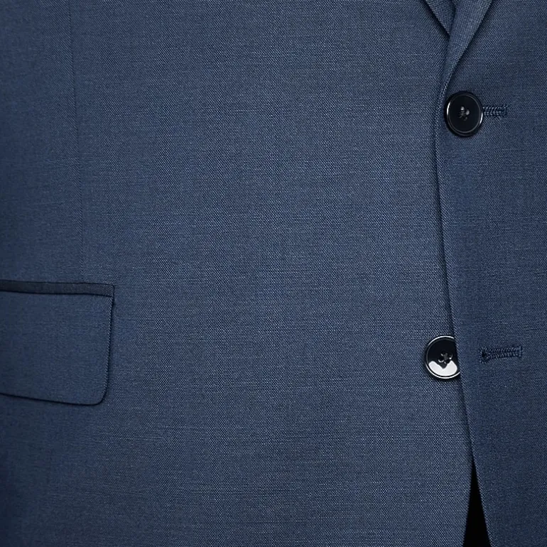 Shaquille O'Neal XLG Texture Stretch Suit Big & Tall Classic Fit Suit Separates