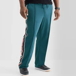 Shaquille O'Neal XLG™ Tricot Mens Moisture Wicking Quick Dry Straight Regular Fit Big and Tall Track Pant