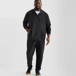 Shaquille O'Neal XLG™ Woven Mens Big and Tall Lightweight Track Jacket