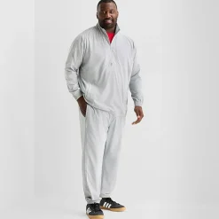 Shaquille O'Neal XLG™ Woven Mens Big and Tall Lightweight Track Jacket