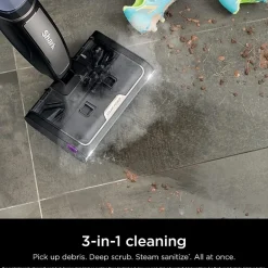 Shark Steam Mop Pick-Up & Sanitize Steam Cleaner