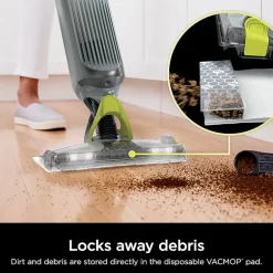 Shark VACMOP Pro Cordless Hard Floor Vacuum Mop with Disposable VACMOP Pad (VM252)