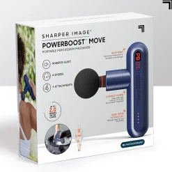 Sharper Image Powerboost Move Deep Tissue Portable Percussion Massager