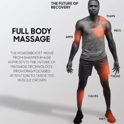 Sharper Image Powerboost Move Deep Tissue Portable Percussion Massager