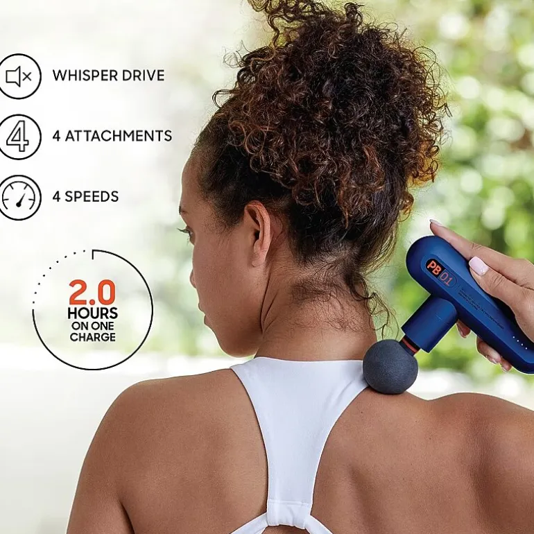 Sharper Image Powerboost Move Deep Tissue Portable Percussion Massager