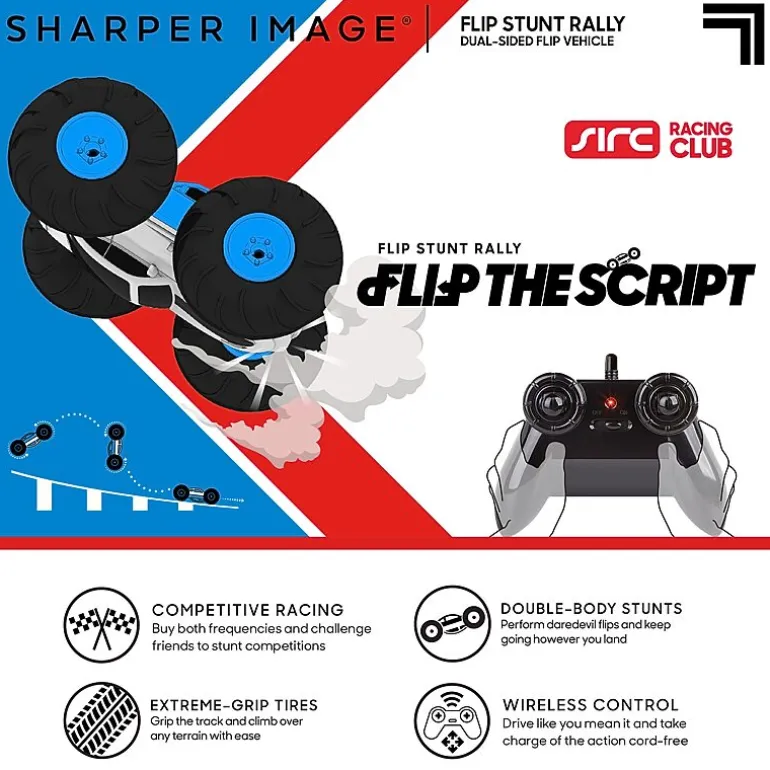 Sharper Image® Flip Stunt Rally Remote Control Car