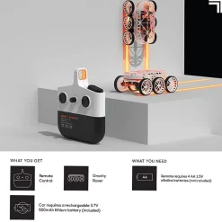 Sharper Image Remote Control Gravity Rover Car