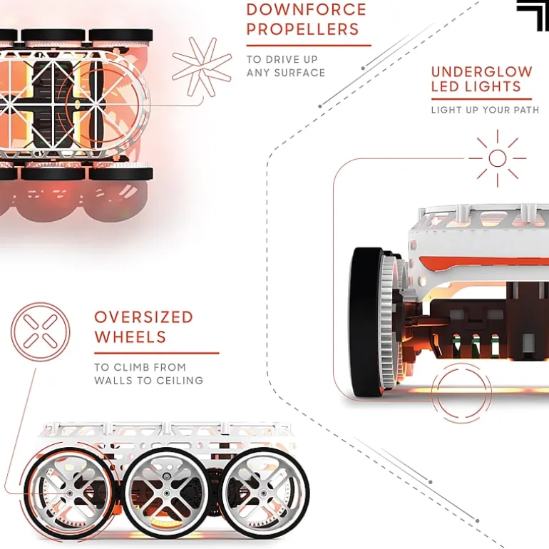 Sharper Image Remote Control Gravity Rover Car