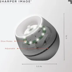 Sharper Image® Sound Soother Wind, White Noise Machine With LED Glow