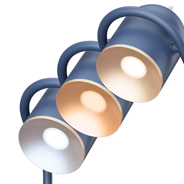 Sheffield Labs 16.7" Newport Blue Metal Led Desk Lamp