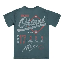 Shohei Ohtani Mens Crew Neck Short Sleeve Regular Fit Graphic T-Shirt