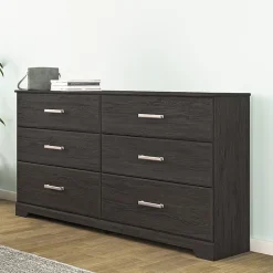Signature Design by Ashley Belachime 6-Drawer Dresser in Charcoal