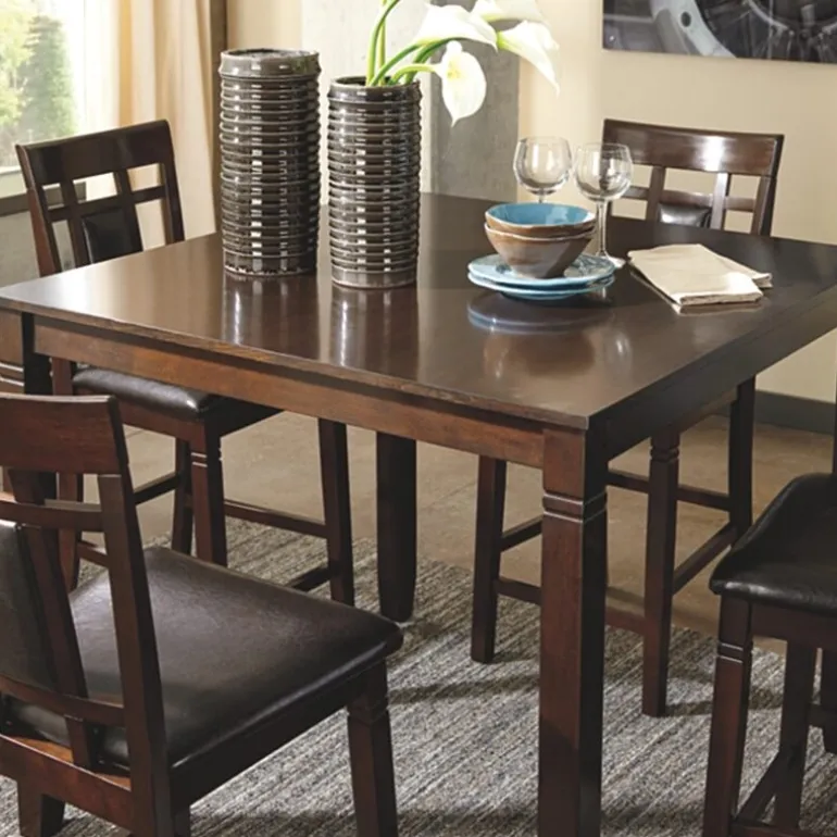Signature Design by Ashley® Bennox 5-Piece Counter Height Dining Set
