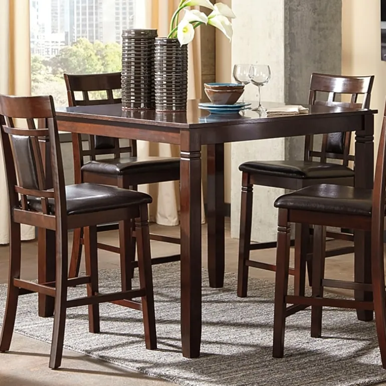 Signature Design by Ashley® Bennox 5-Piece Counter Height Dining Set
