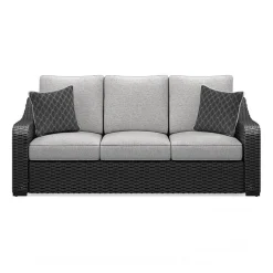 Signature Design by Ashley® Beachcroft Outdoor Sofa with Nuvella Cushions