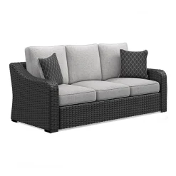 Signature Design by Ashley® Beachcroft Outdoor Sofa with Nuvella Cushions
