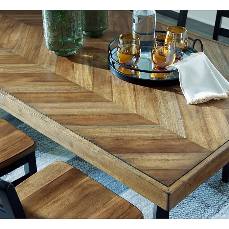 Signature Design by Ashley Blair Dining Table and 6 Chairs