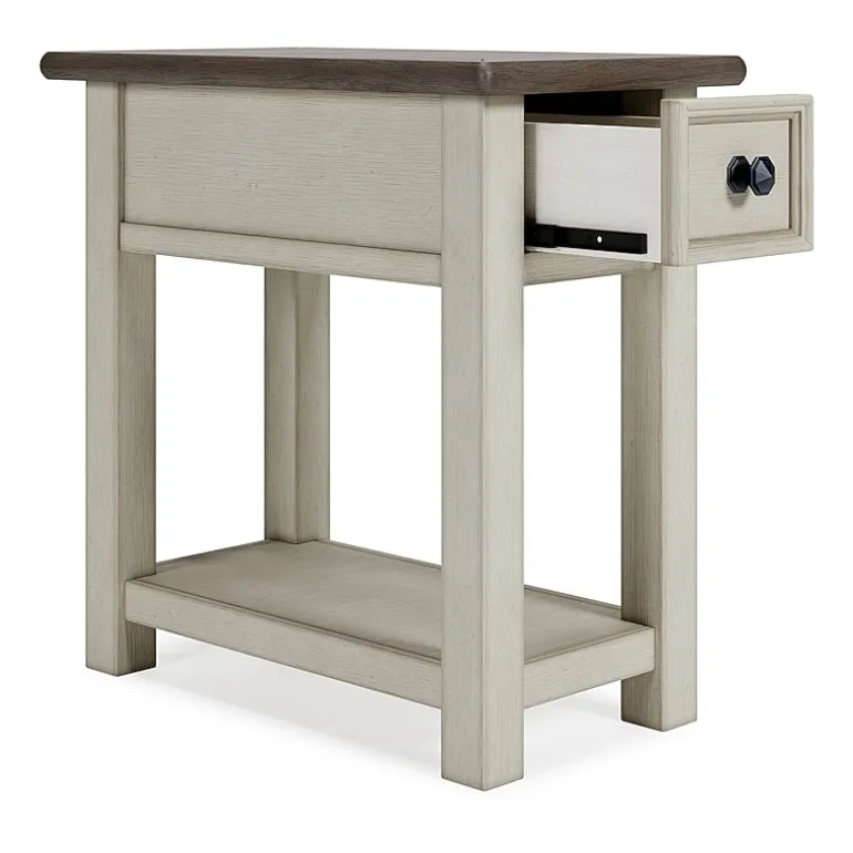 Signature Design by Ashley® Bolanburg Living Room Collection 1-Drawer Storage End Table