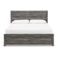Signature Design by Ashley Bronyan Panel Bed in Dark Gray