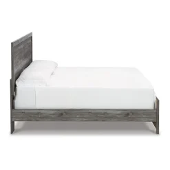 Signature Design by Ashley Bronyan Panel Bed in Dark Gray
