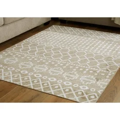 Signature Design by Ashley® Bunchly Washable Indoor Rectangular Area Rug