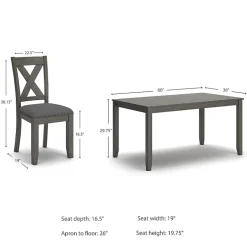Signature Design by Ashley® Caitbrook 7-pc. Rectangular Dining Set