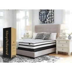 Signature Design by Ashley Chime 10" Medium Hybrid - Mattress in a Box