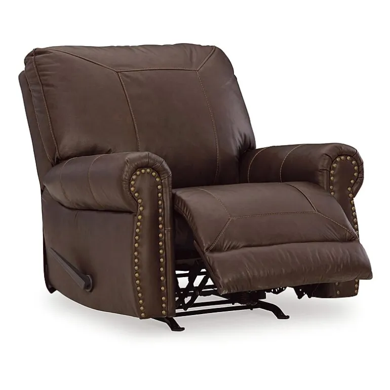 Signature Design By Ashley® Colleton Manual Leather Recliner