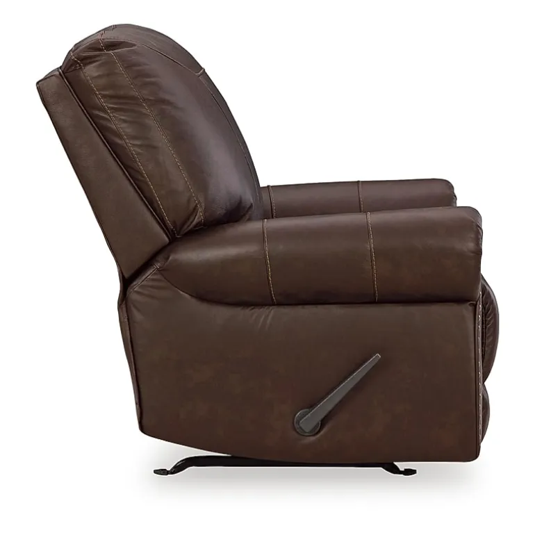 Signature Design By Ashley® Colleton Manual Leather Recliner