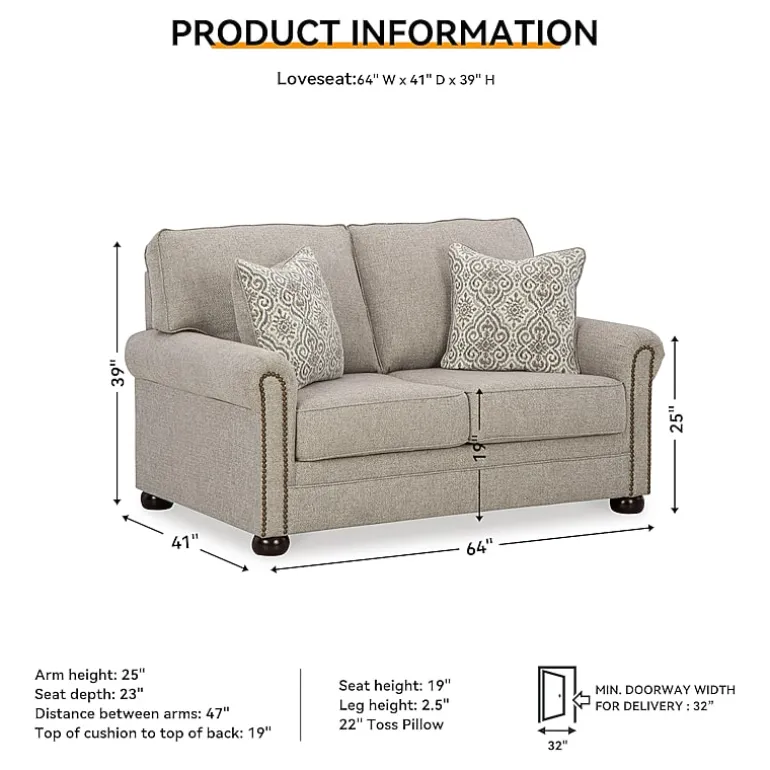 Signature Design By Ashley® Gaelon Loveseat
