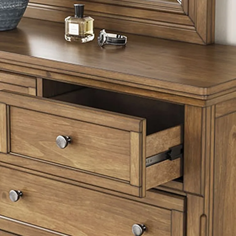 Signature Design by Ashley Grant 7-Drawer Dresser and Mirror