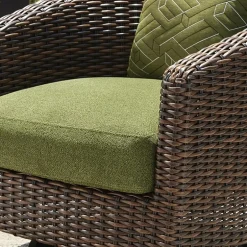 Signature Design by Ashley Hoquiam Outdoor Swivel Lounge Chair with Cushion