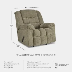 Signature Design By Ashley® Kegler Manual Recliner