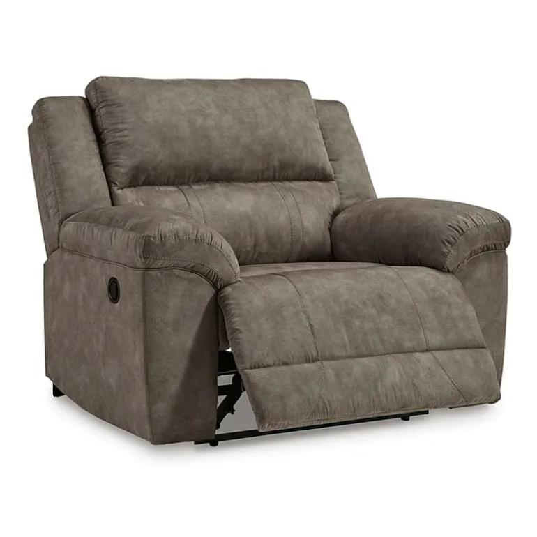 Signature Design by Ashley® Laresview Oversized Pad-Arm Recliner