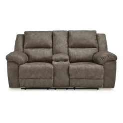 Signature Design by Ashley® Laresview Pad-Arm Motion Upholstered Reclining Loveseat